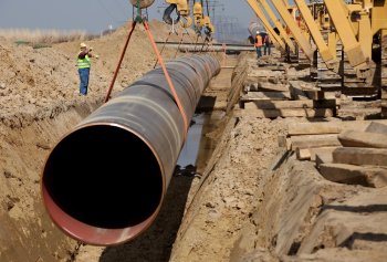 Глубина газопроводов